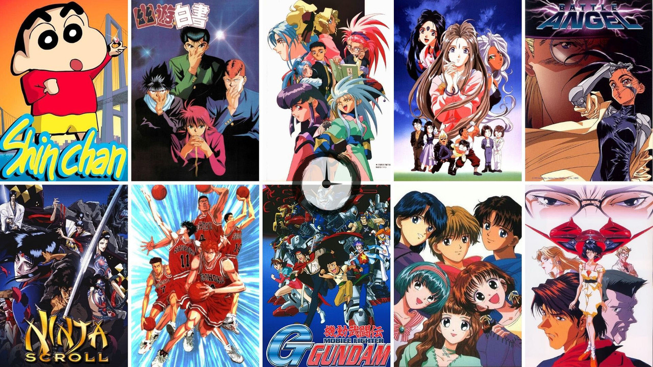 10 Animes Indispensables De La Década De 1990 ¡y Otros 40 Más