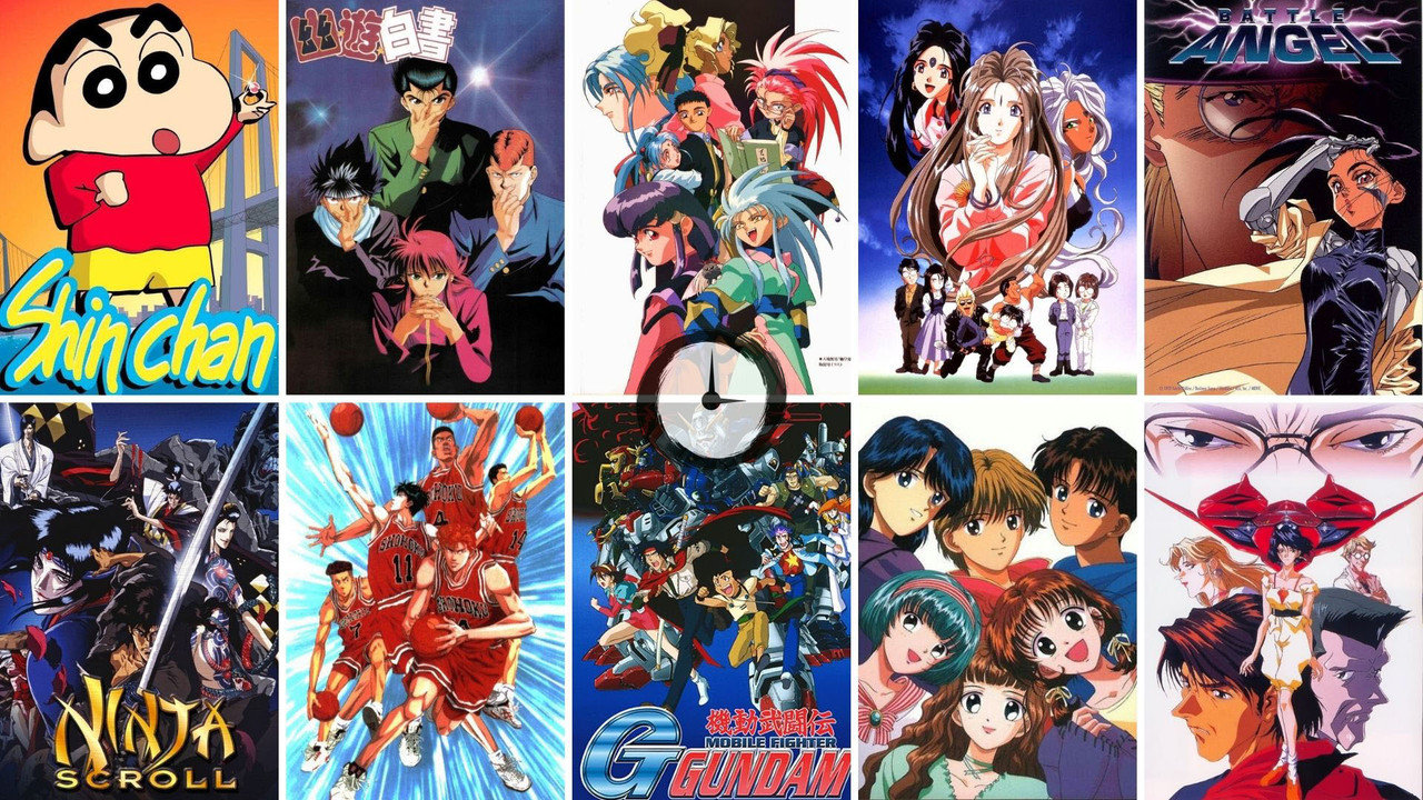 10 animes indispensables de la década de 1990 ¡Y otros 40 más! - Series Anime De Los 90 Y 2000