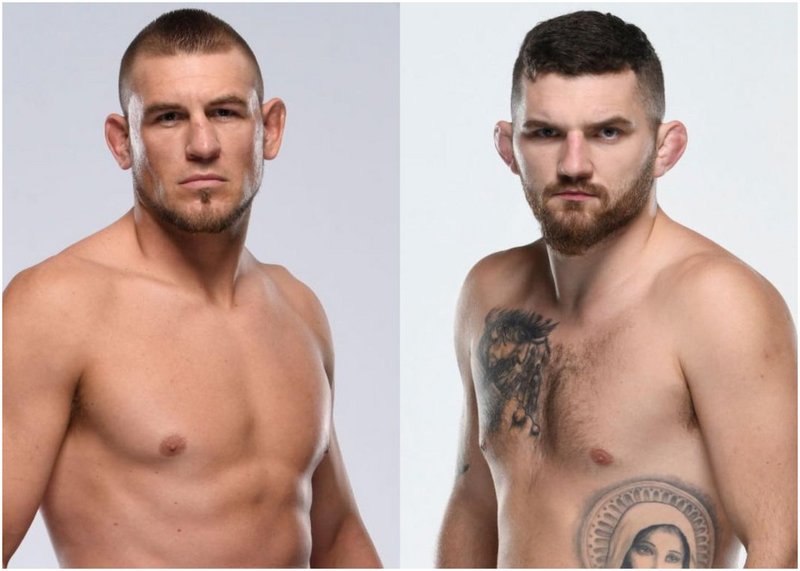Дъстин Джейкъби срещу Михал Олексейчук на UFC 272