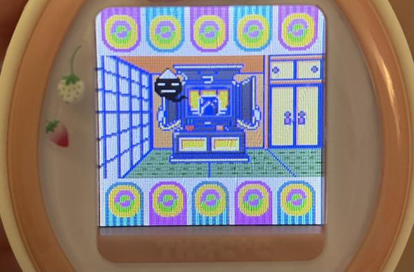 an image of the ghost of my dead tama haunting an altar