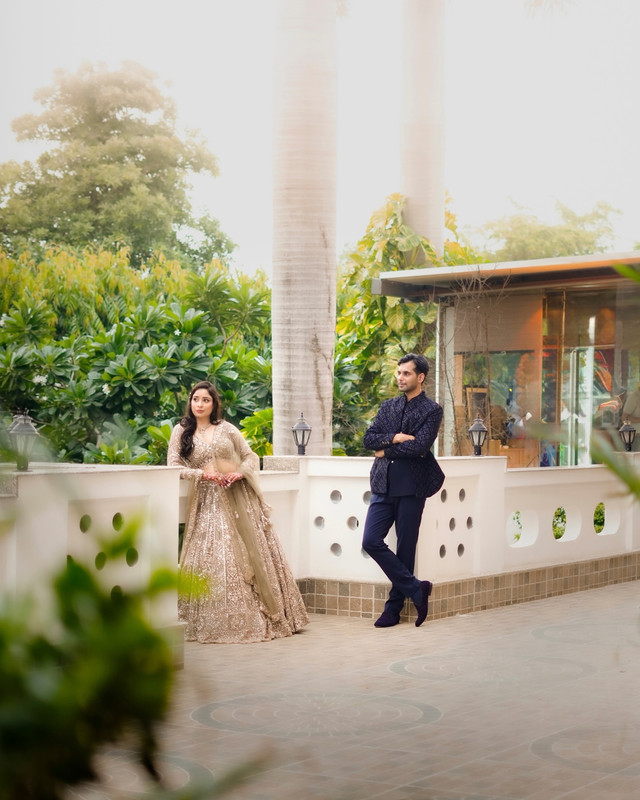Dws Studio’s couple on terrace balcony