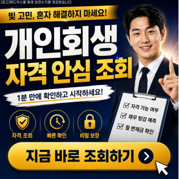 개인회생 신청 자격 빠른 조회
