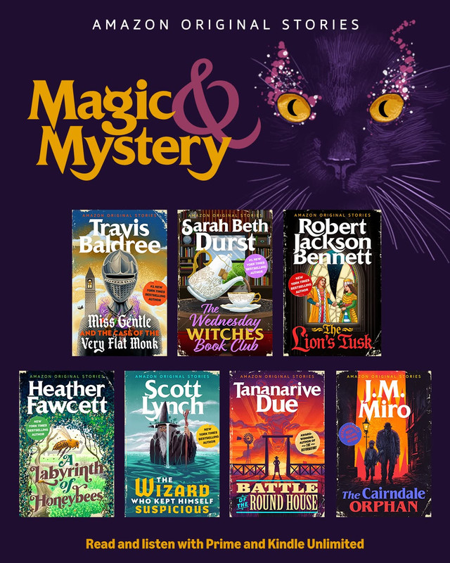 Travis Baldree, Sarah Beth Durst, Robert Jackson Bennett, Heather Fawcett, Scott Lynch, Tananarive Due, J. M. Miro Magic & Mystery Collection