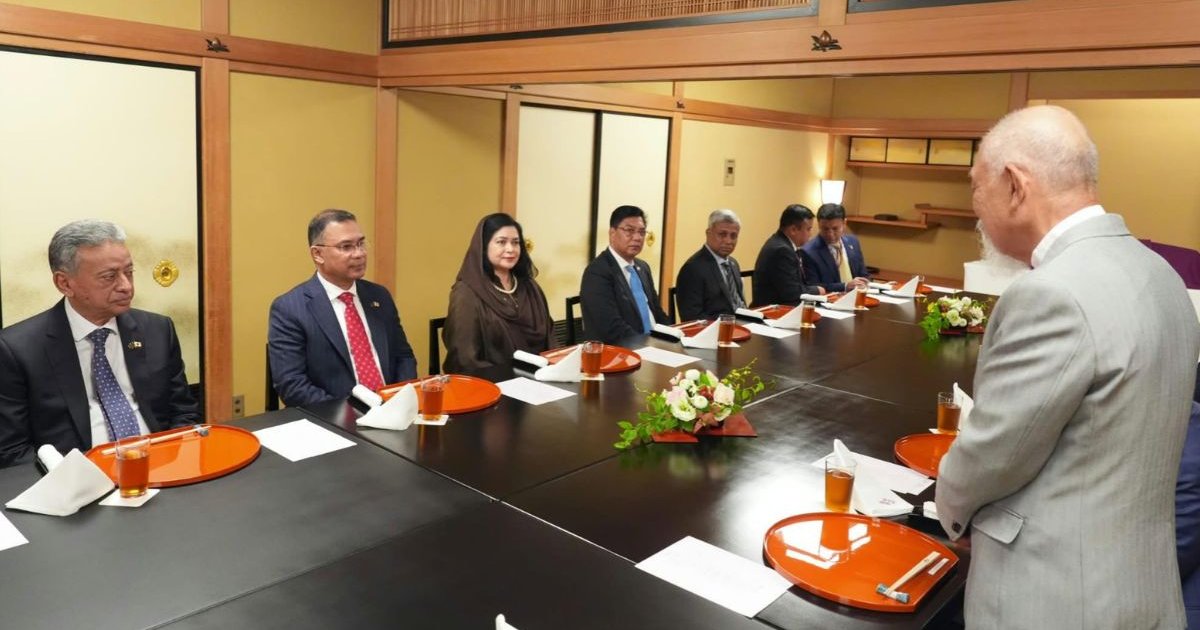ইয়োহেই সাসাকাওয়ার আমন্ত্রণে টোকিওতে নৈশভোজে প্রধানমন্ত্রী তারেক রহমান