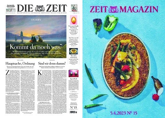 Cover: Die Zeit mit Zeit Magazin No 15 vom 05  April 2023