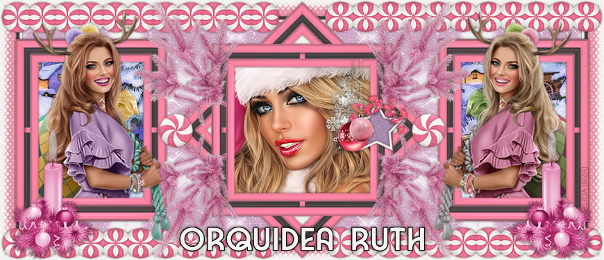 Pink Christmas orquidearuth