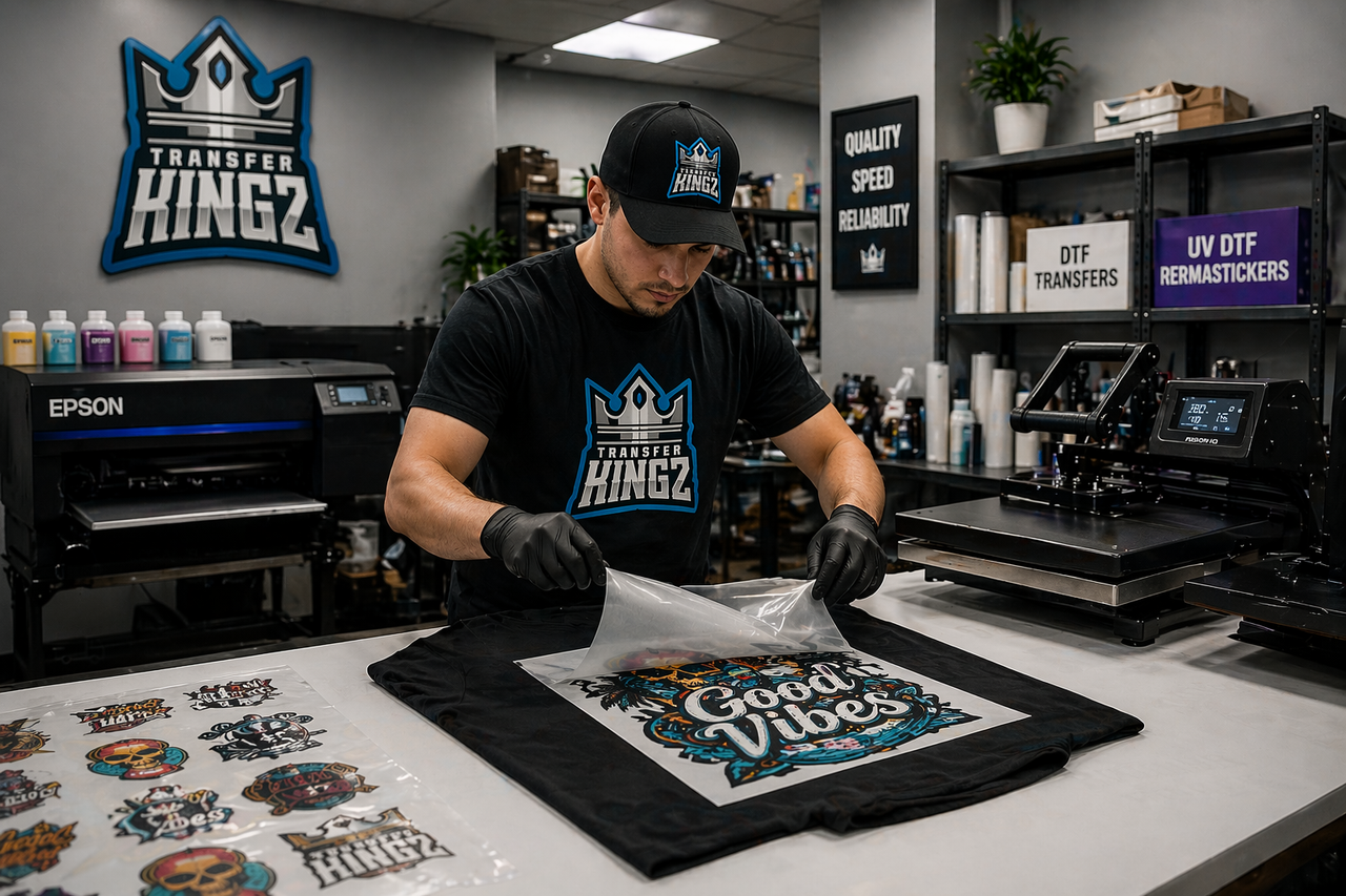Transfer Kingz production process