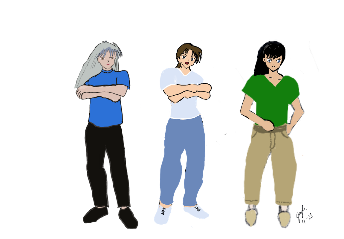 Sesshomaru-Bankotsu-Koga