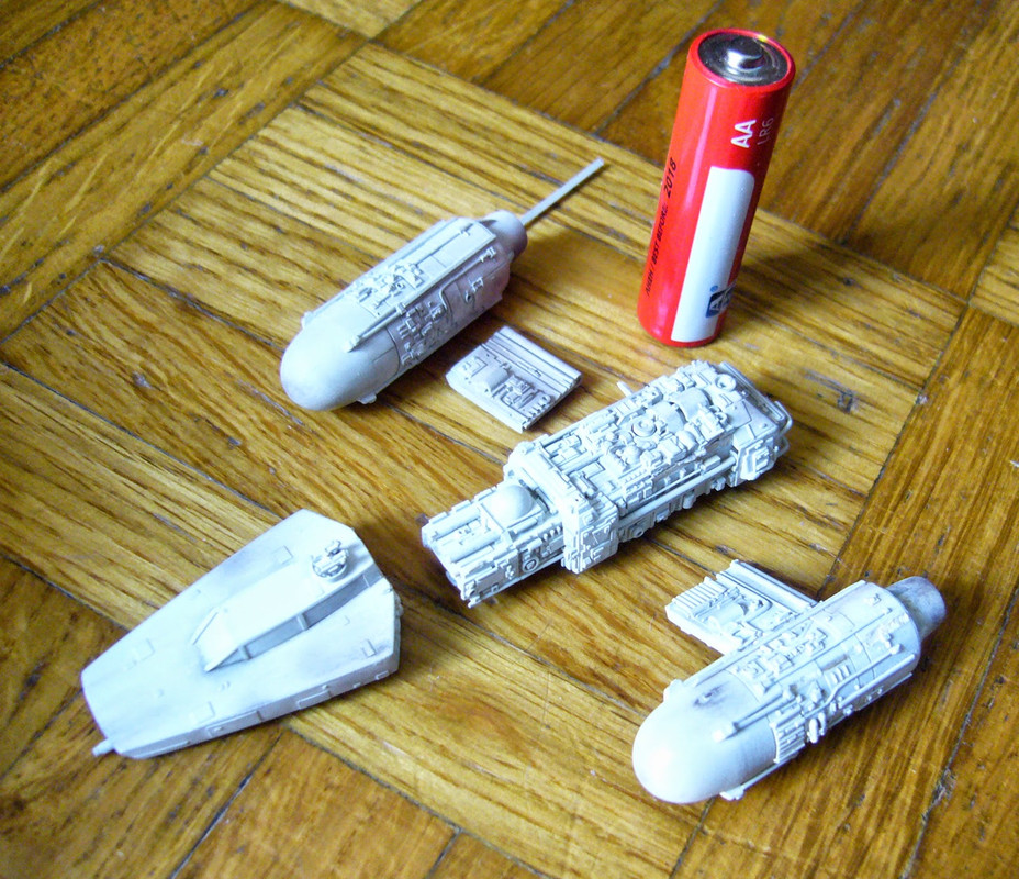 Scratchbuild Y-Wing 1-100 01