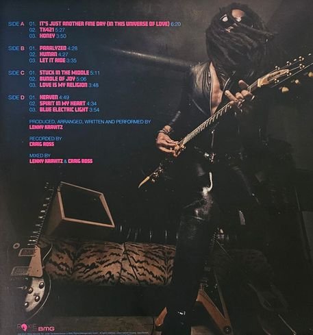 Lenny Kravitz - Blue Electric Light (2024) [2LP | Vinyl Rip 1/5.64] DSD | DFF + MP3