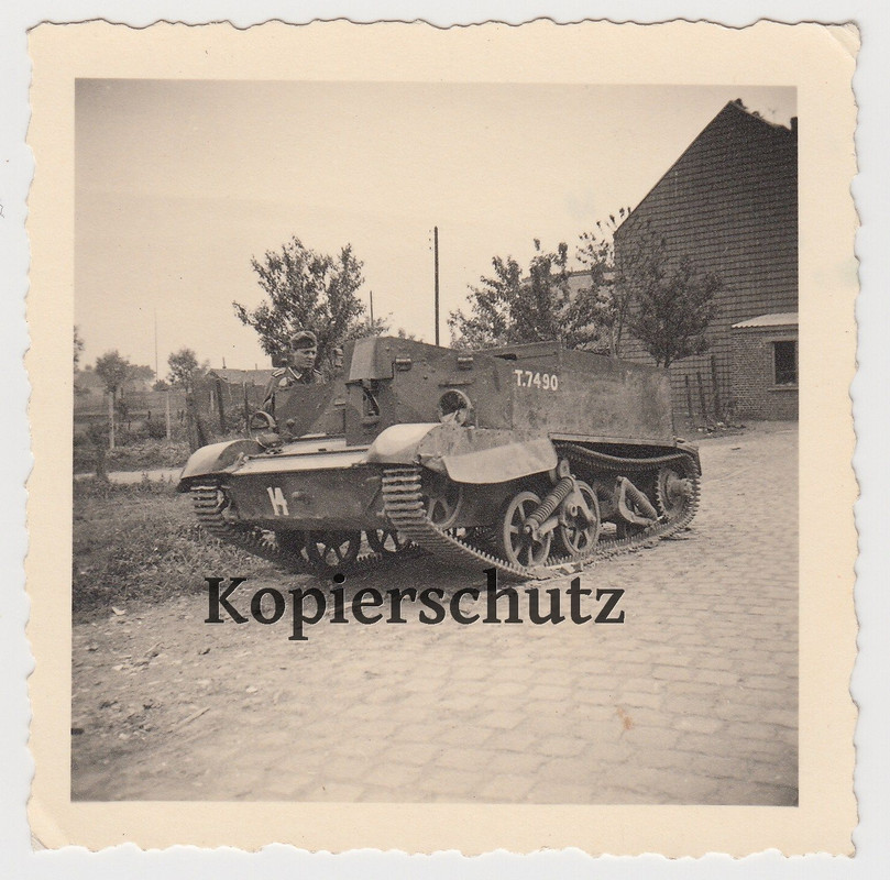 Foto 2. Wk Frankreich kleiner französischer Panz