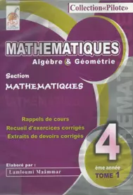 mathematiques algebre et géolétrie