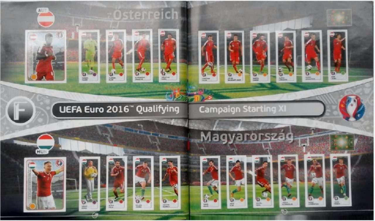 Album UEFA euro 2016 Panini-44