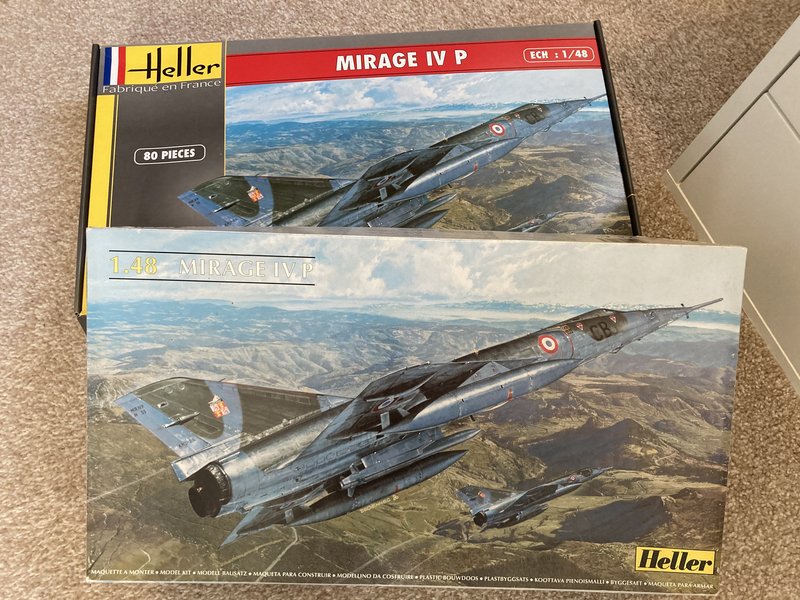 Heller Humbrol 1/125 AMD MIRAGE IV A ( Très rare