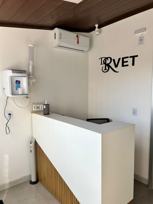 Recepção da clínica DSR VET