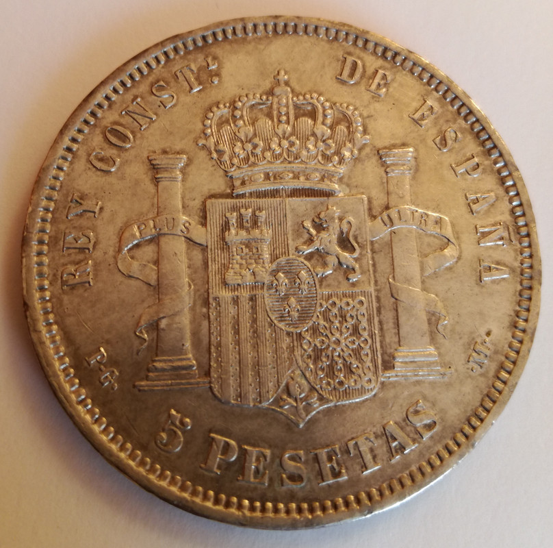 5 pesetas 1892. Alfonso XII. PGM pequeño debate IMG-20190224-131324
