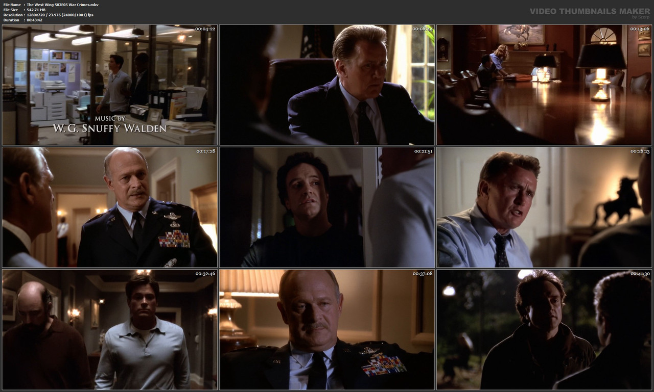 The West Wing S03E05 War Crimes.mkv