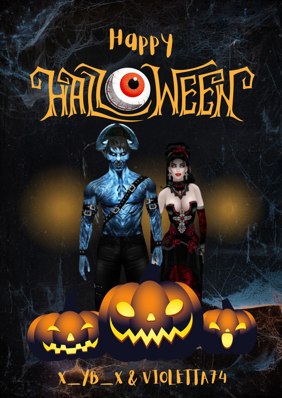 Black-and-Orange-Illustration-Halloween-Flyer-Portrait