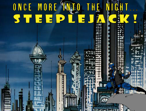 THE NEW VANGUARD! STEEPLEJACK Issue #1 Steeplejack-cover