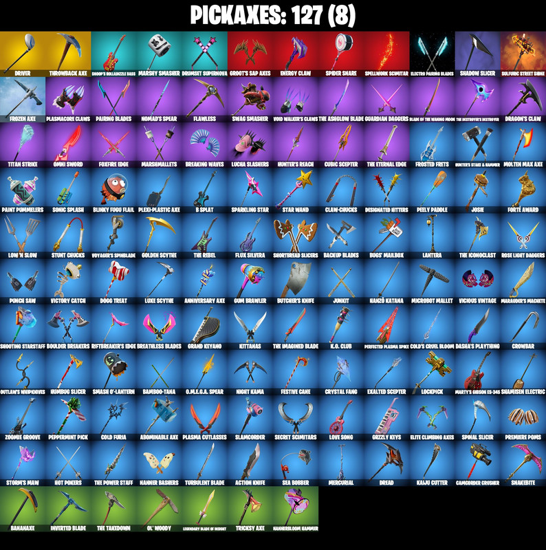 pickaxes comp