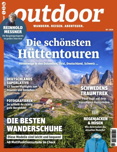 Cover: Outdoor Wandermagazin No 05 Mai 2024