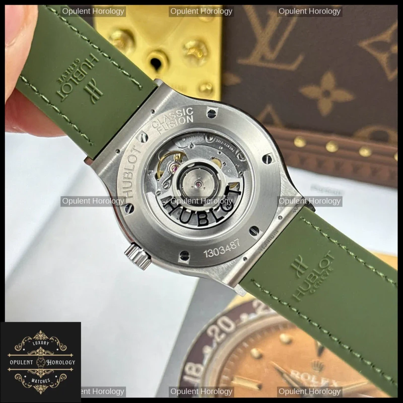 Hublot Classic Fusion 42mm Green Titanium Ultra-Lightweight Automatic Watch