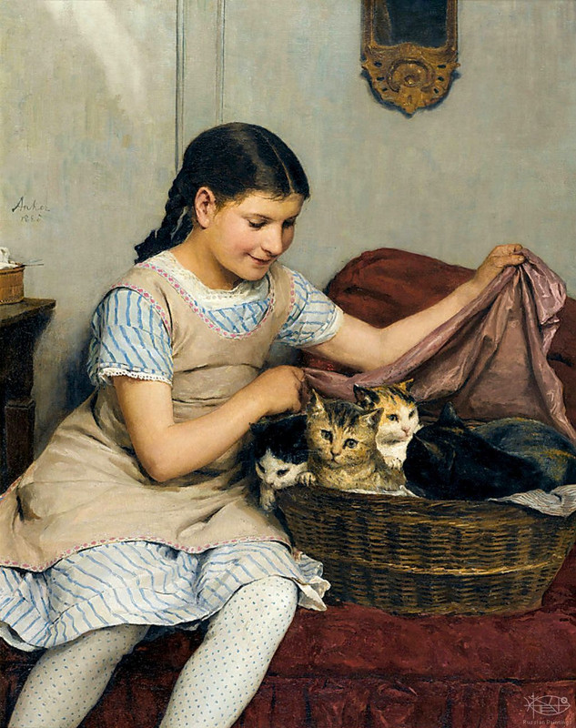 1-Anker-Albert-Girl-With-Kittens-In-Basket-large-255333