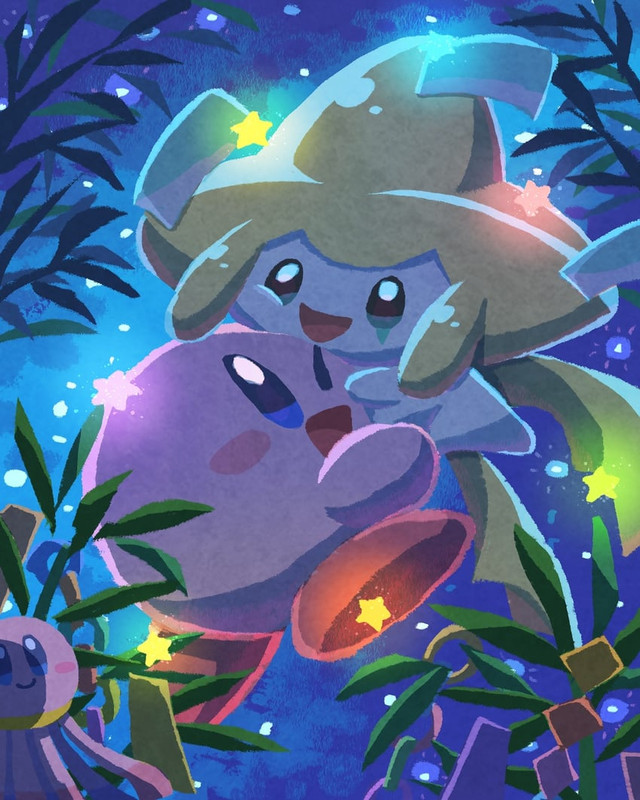 kirby-and-jirachi-pokemon-and-1-more-dra