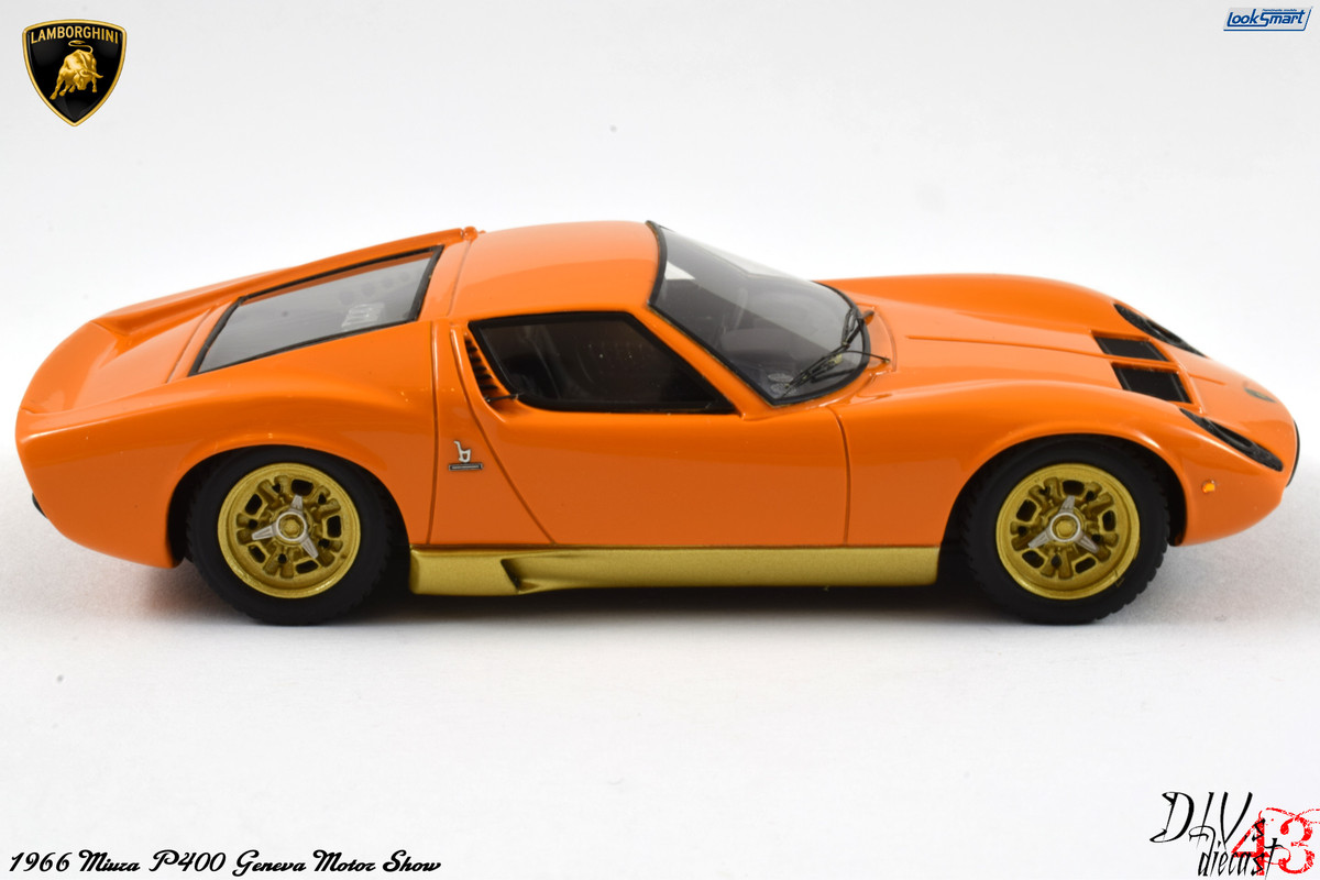 Lamborghini Miura Geneva Motor Show 1966 Orange LooKSmart (6)