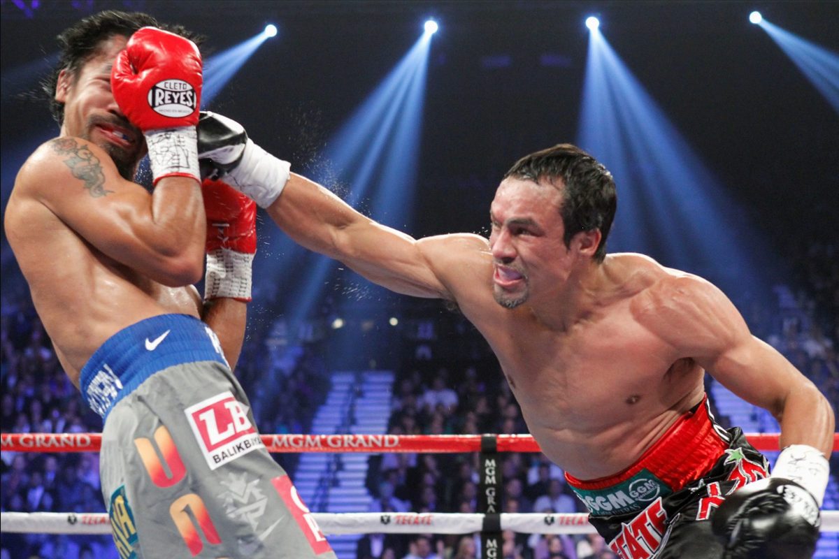 Diez años de una icónica pelea, cuando Márquez noqueó a Pacquiao