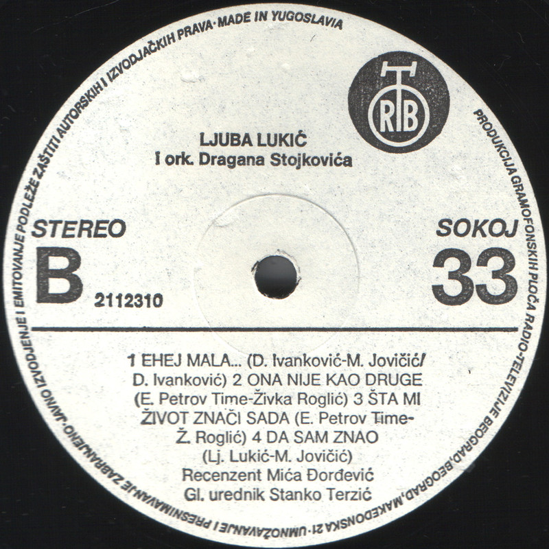 Ljuba Lukic 1983 sB
