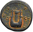 Glosario de monedas romanas. LIRA. 6