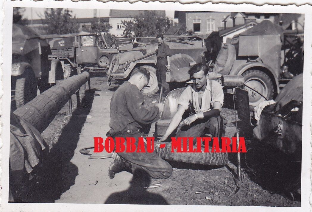 Aufkl.R.6 Sd.Kfz Panzerspähwagen Reparatur Werks