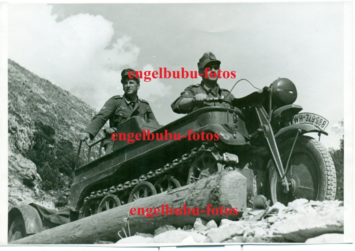 - NSU-KETTENKRAD - GEBIRGE - GEBIRGSJÄGER