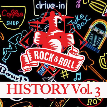 8e19cad6 28b5 43b3 8b64 1e5c460459fa - Various Artists - Rock & Roll History, Vol. 3 (2019)