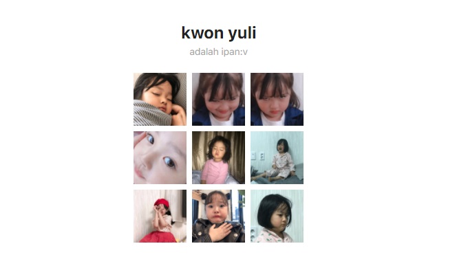 Stiker bergerak WA Kwon Yuli