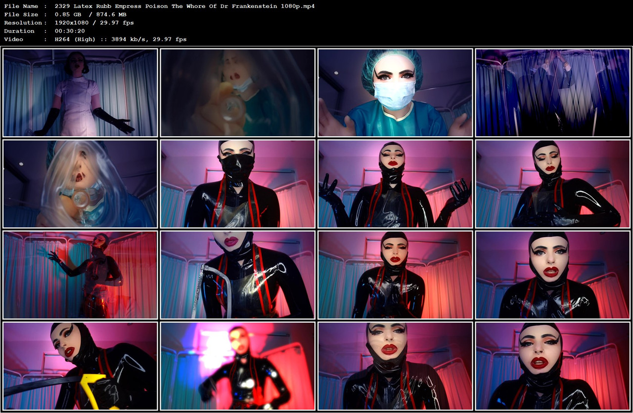2329 Latex Rubb Empress Poison The Whore Of Dr Frankenstein 1080p mp4