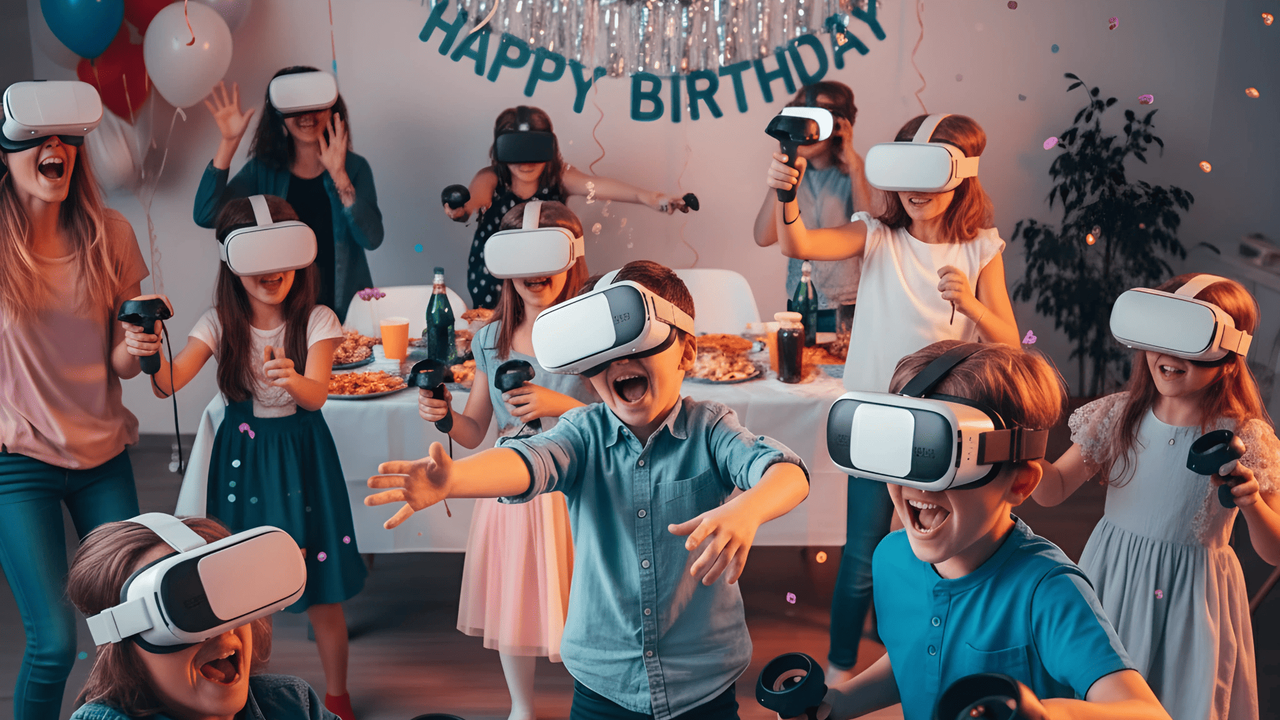 Festa VR per bambini in Sicilia: Realtà Virtuale con Il Mago Max