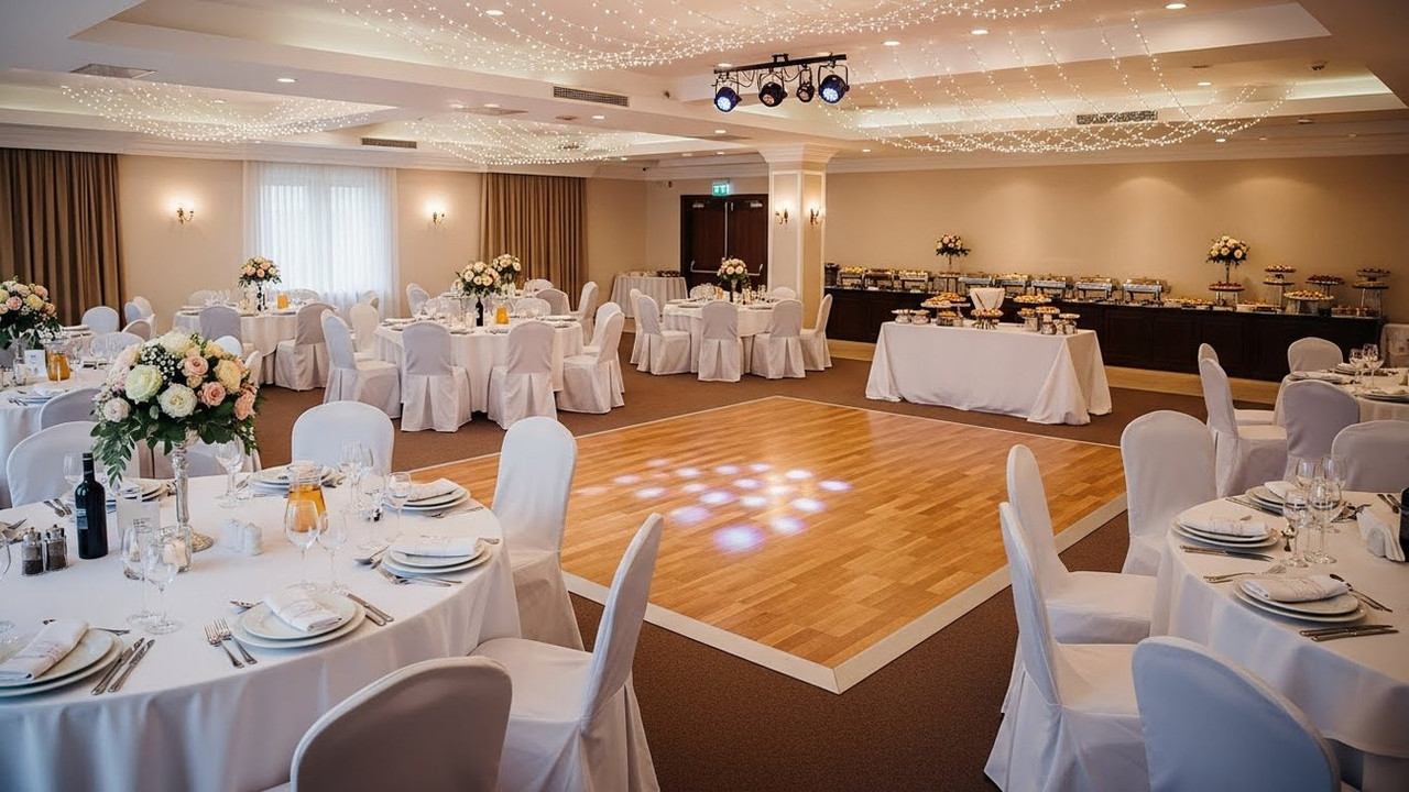 Свадебный банкет в зале