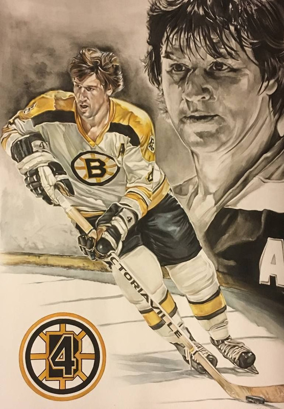 Original Sports Painting by Kieran Hassey _ Illustration Art on Paper _ _4Orr_ (1)