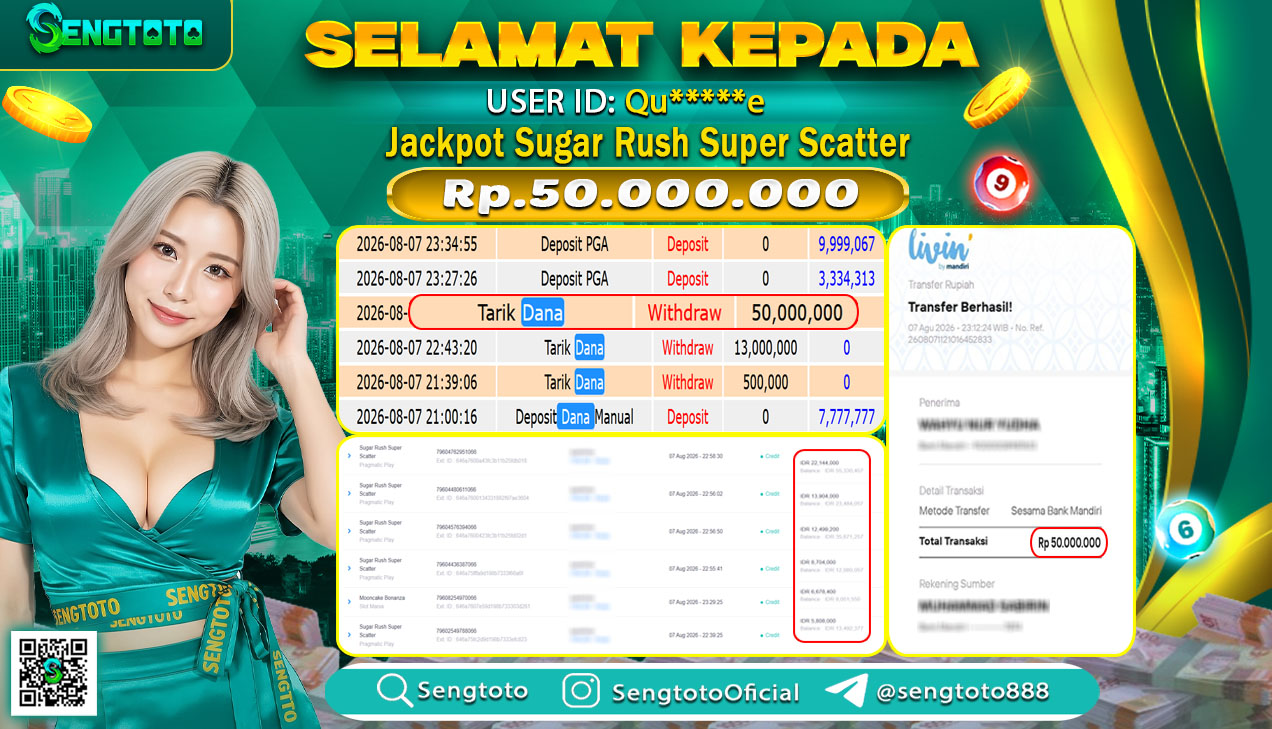 BUKTI PEMBAYARAN SLOT SUGAR RUSH SUPER SCATTER