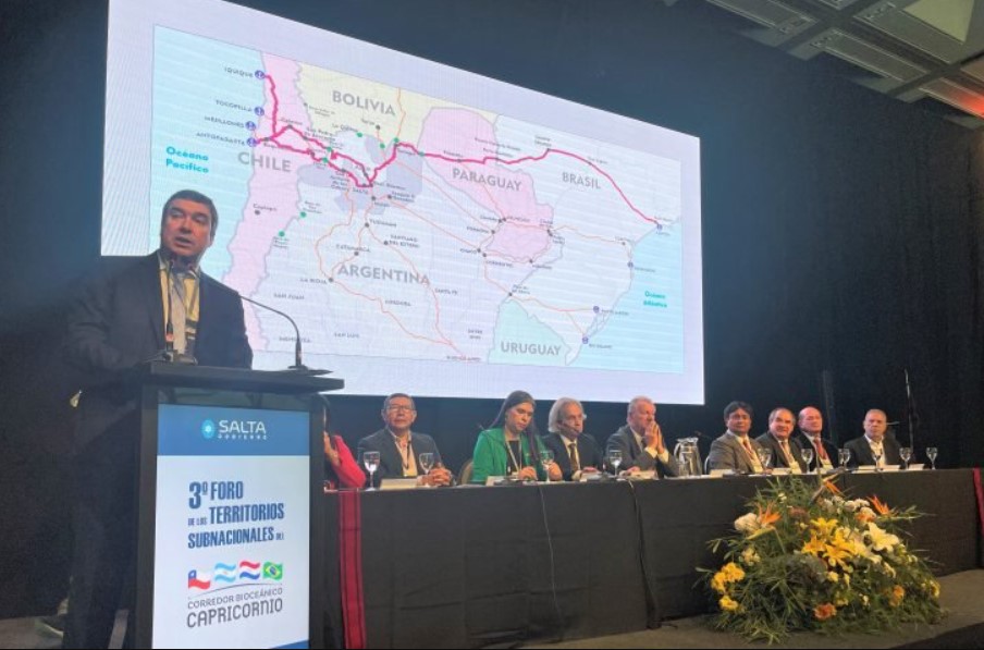 Rota corta Mato Grosso do Sul para ligar Atlntico ao Pacfico