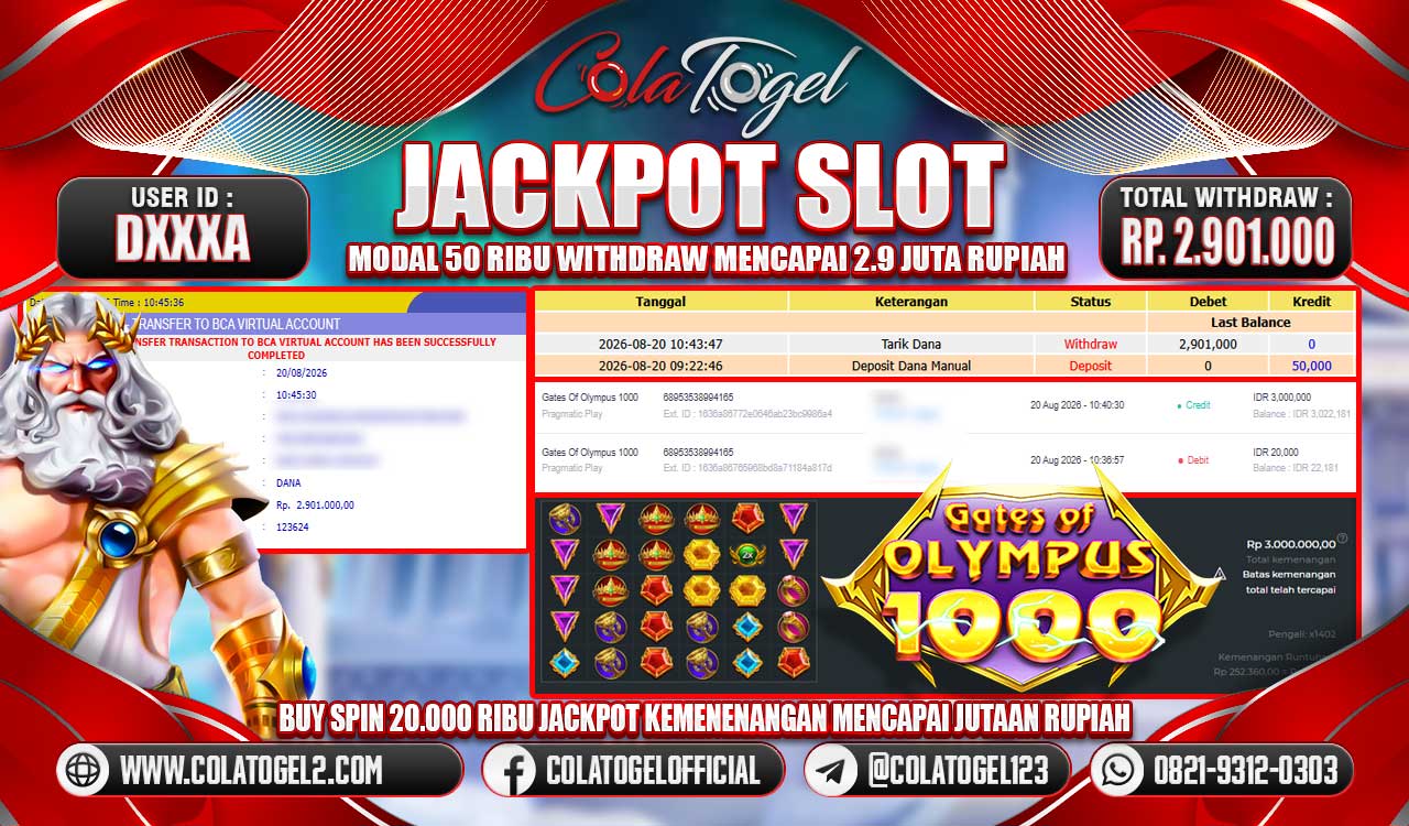 JACKPOT SLOT GACORR!!