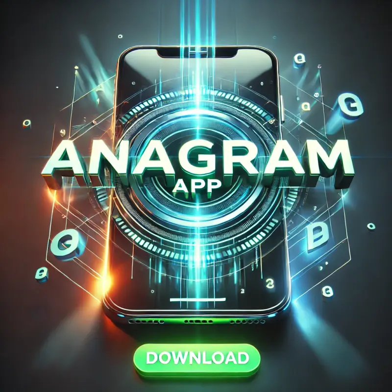 Anagram App Dark Mode
