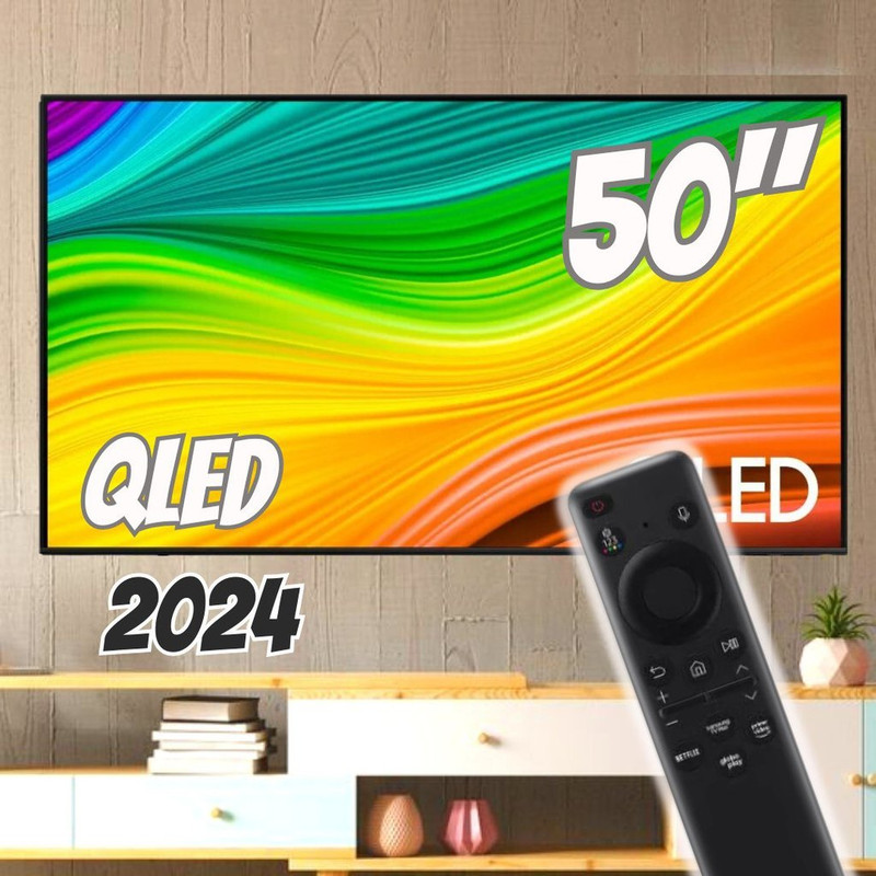 Samsung Smart Tv 50 Polegadas Qled 4k Q60d 2024