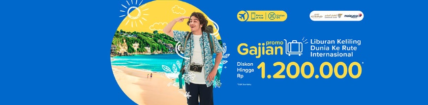 Promo Diskon hingga Rp 1.2 Juta untuk Rute Internasional
