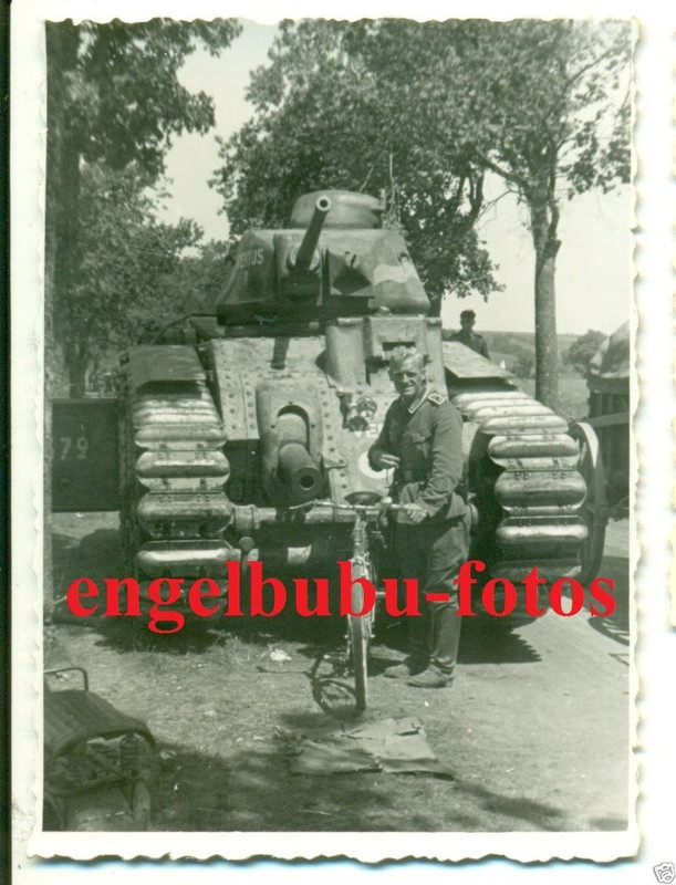 PANZER - Französischer CHAR 1bis NAME VERTUS