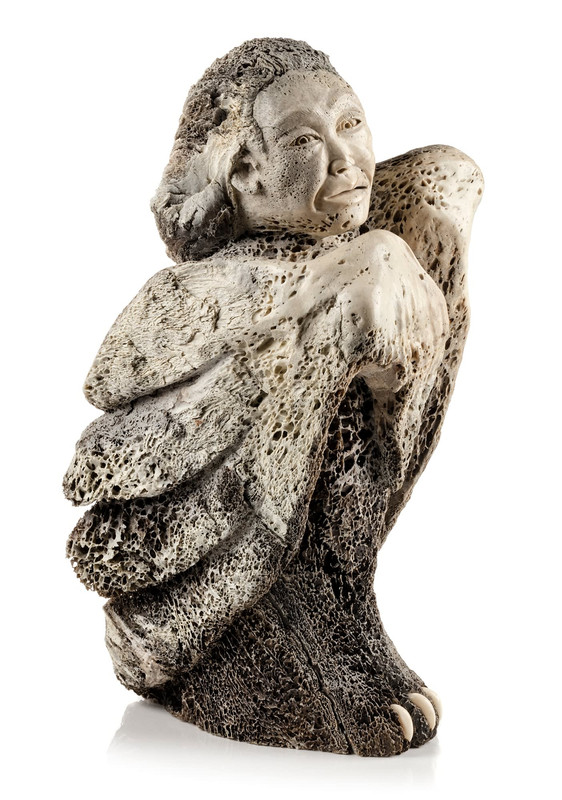 firstarts-manasie-akpaliapik-1955-ikpiarjuk-arctic-bay-ontario-bird-shaman-1990