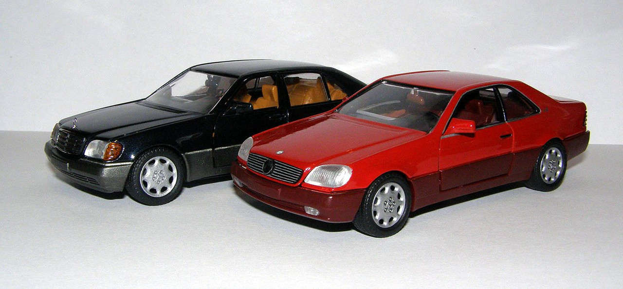 1992 Mercedes-Benz 600 SEC (W140.076) (Schabak #1270) 3