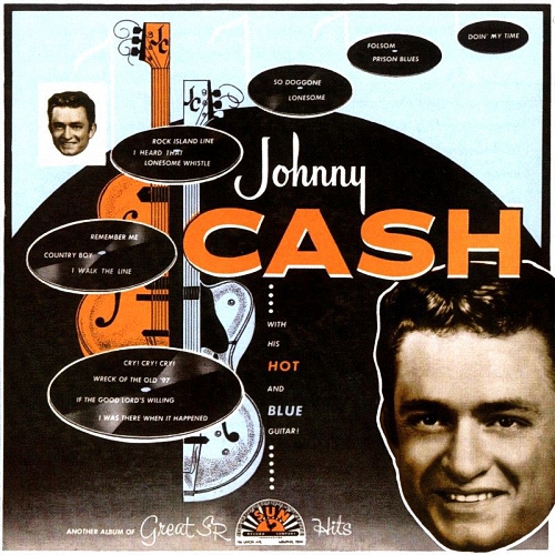 Johnny Cash - Johnny Cash with His Hot and Blue Guitar (1957~Remastered 2022) (front )